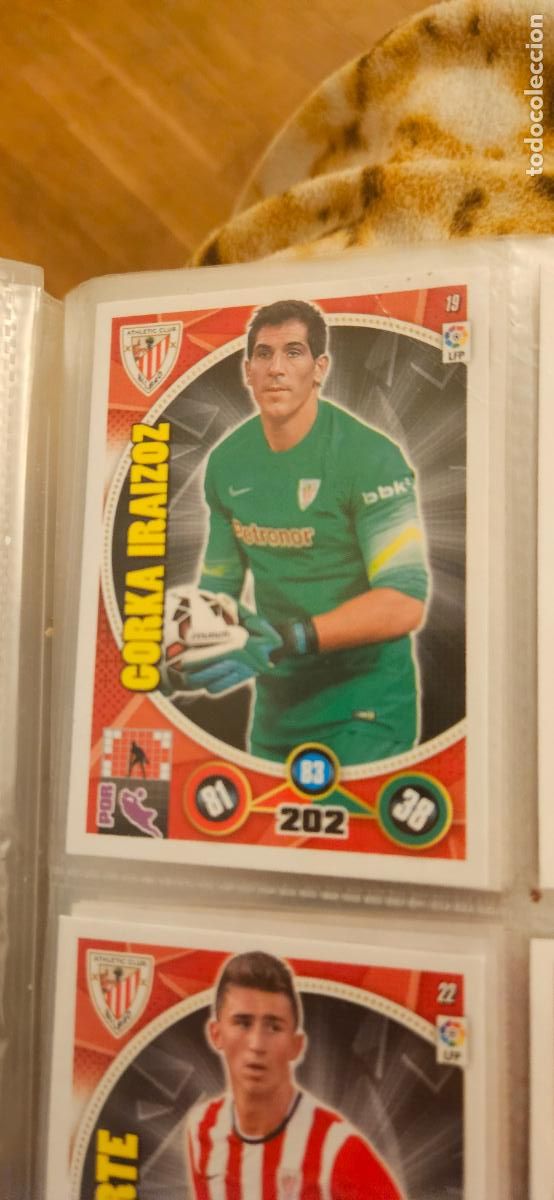 Cromos de f&uacute;tbol: 19 - Gorka Iraizoz (Athletic Club) adrenalyn 2014 2015 14 15 trading card