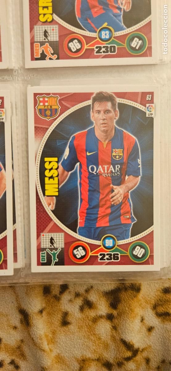 Cromos de f&uacute;tbol: 63 - Rakitic (F.C. Barcelona) adrenalyn 2014 2015 14 15 trading card