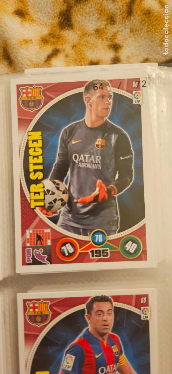 Cromos de f&uacute;tbol: 66 - Neymar Jr. (F.C. Barcelona) adrenalyn 2014 2015 14 15 trading card