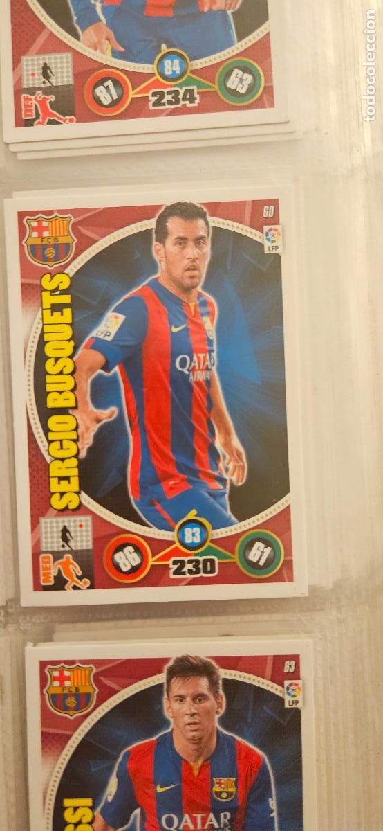 Cromos de f&uacute;tbol: 60 - J&eacute;r&eacute;my Mathieu (F.C. Barcelona) adrenalyn 2014 2015 14 15 trading card