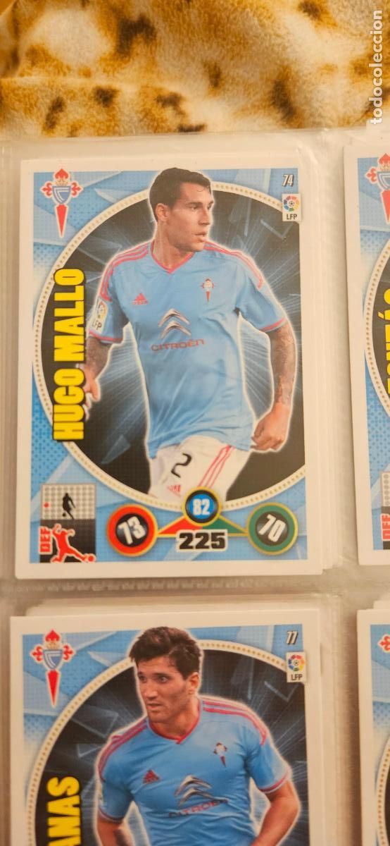 Cromos de f&uacute;tbol: 74 - Hugo Mallo (R.C. Celta de Vigo) adrenalyn 2014 2015 14 15 trading card