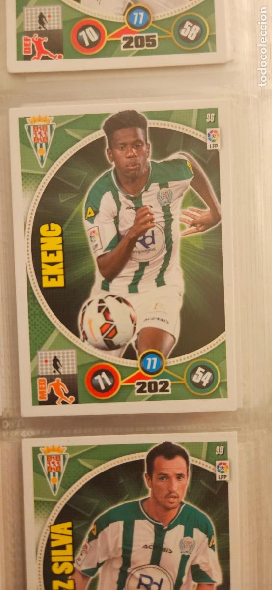 Fu&szlig;ball-Sticker: 96 - Patrick Ekeng (C&oacute;rdoba C.F.) adrenalyn 2014 2015 14 15 trading card