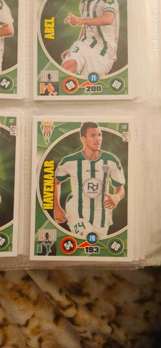 Fu&szlig;ball-Sticker: 108 - Mike Havenaar (C&oacute;rdoba C.F.) adrenalyn 2014 2015 14 15 trading card