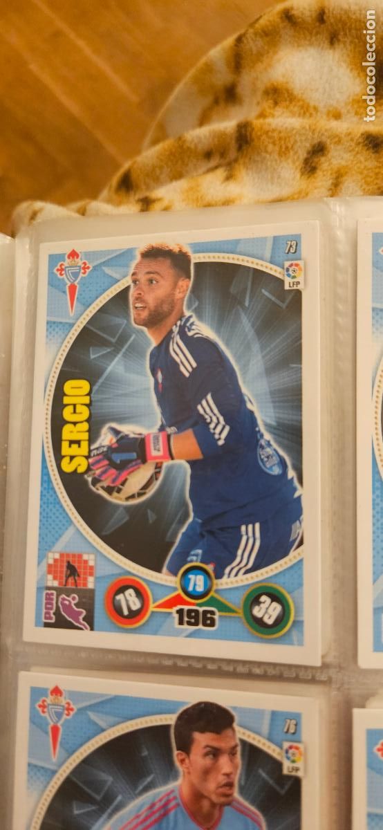 Cartes &agrave; collectionner de Football: 73 - Sergio &Aacute;lvarez (R.C. Celta de Vigo) adrenalyn 2014 2015 14 15 trading card