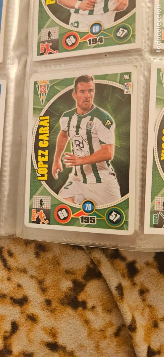 Cartes &agrave; collectionner de Football: 106 - Aritz L&oacute;pez Garai (C&oacute;rdoba C.F.) adrenalyn 2014 2015 14 15 trading card