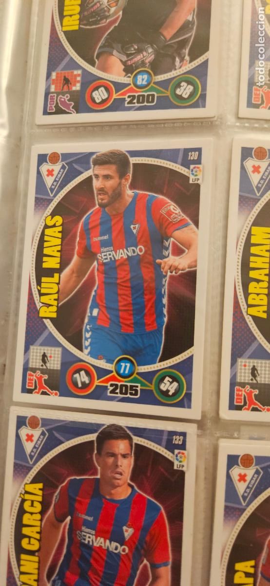 Cartes &agrave; collectionner de Football: 130 - Ra&uacute;l Navas (S.D. Eibar) adrenalyn 2014 2015 14 15 trading card