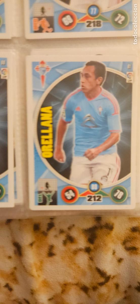Cartes &agrave; collectionner de Football: 81 - Fabi&aacute;n Orellana (R.C. Celta de Vigo) adrenalyn 2014 2015 14 15 trading card