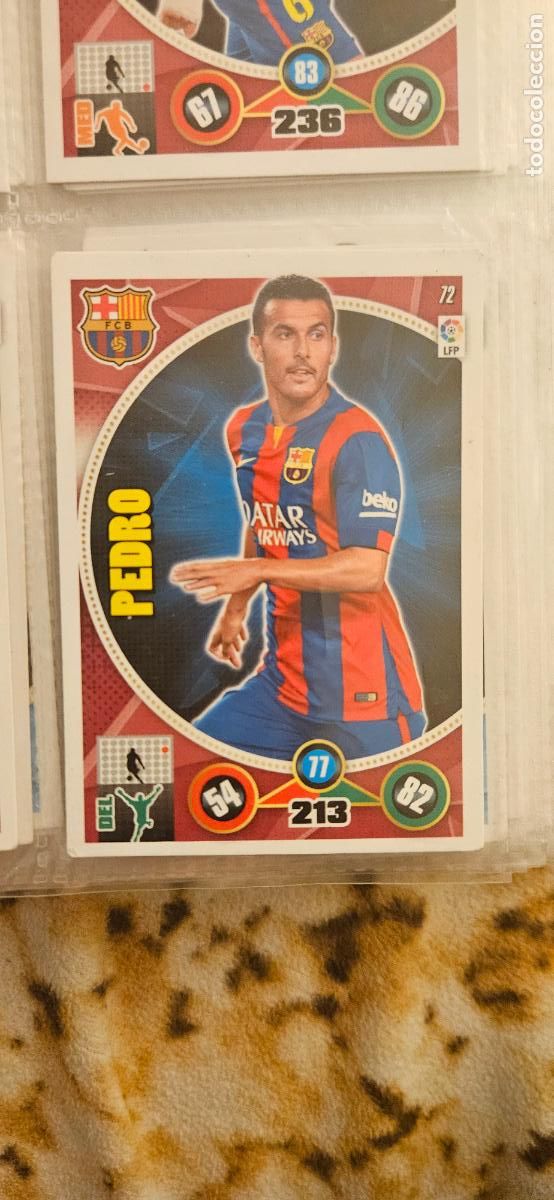 Cartes &agrave; collectionner de Football: 72 - Munir (F.C. Barcelona) adrenalyn 2014 2015 14 15 trading card