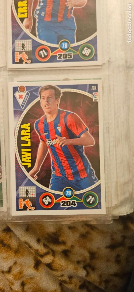 Cartes &agrave; collectionner de Football: 135 - Javi Lara (S.D. Eibar) adrenalyn 2014 2015 14 15 trading card
