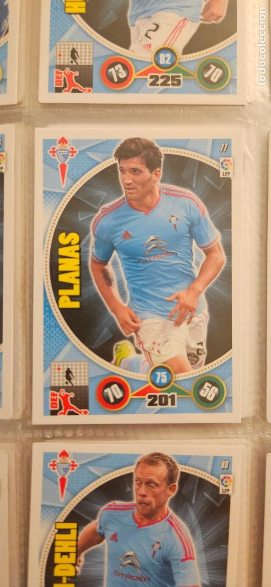 Cartes &agrave; collectionner de Football: 77 - Carles Planas (R.C. Celta de Vigo) adrenalyn 2014 2015 14 15 trading card