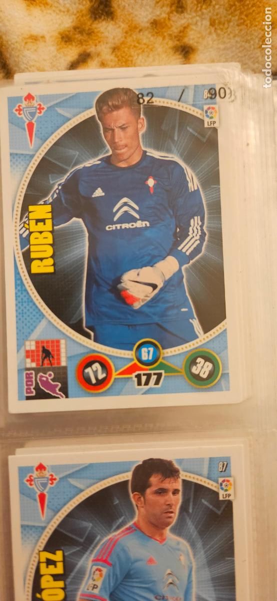 Cartes &agrave; collectionner de Football: 84 - Rub&eacute;n Blanco (R.C. Celta de Vigo) adrenalyn 2014 2015 14 15 trading card