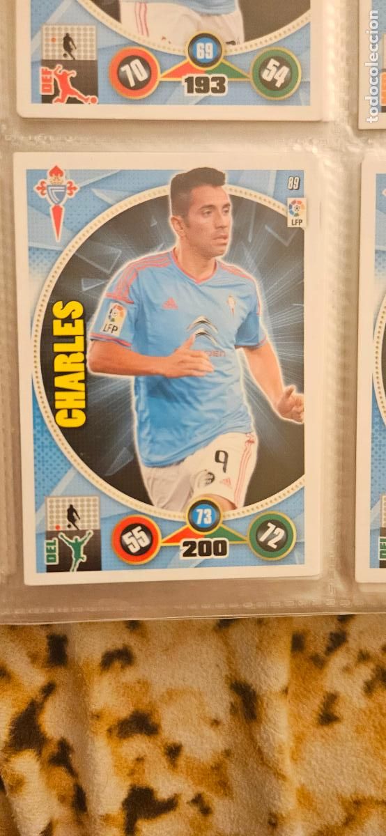 Cartes &agrave; collectionner de Football: 89 - Charles (R.C. Celta de Vigo) adrenalyn 2014 2015 14 15 trading card