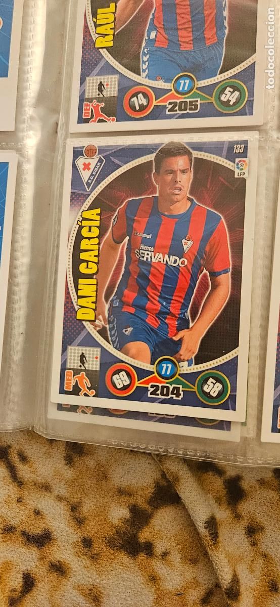 Cartes &agrave; collectionner de Football: 133 - Dani Garc&iacute;a (S.D. Eibar) adrenalyn 2014 2015 14 15 trading card
