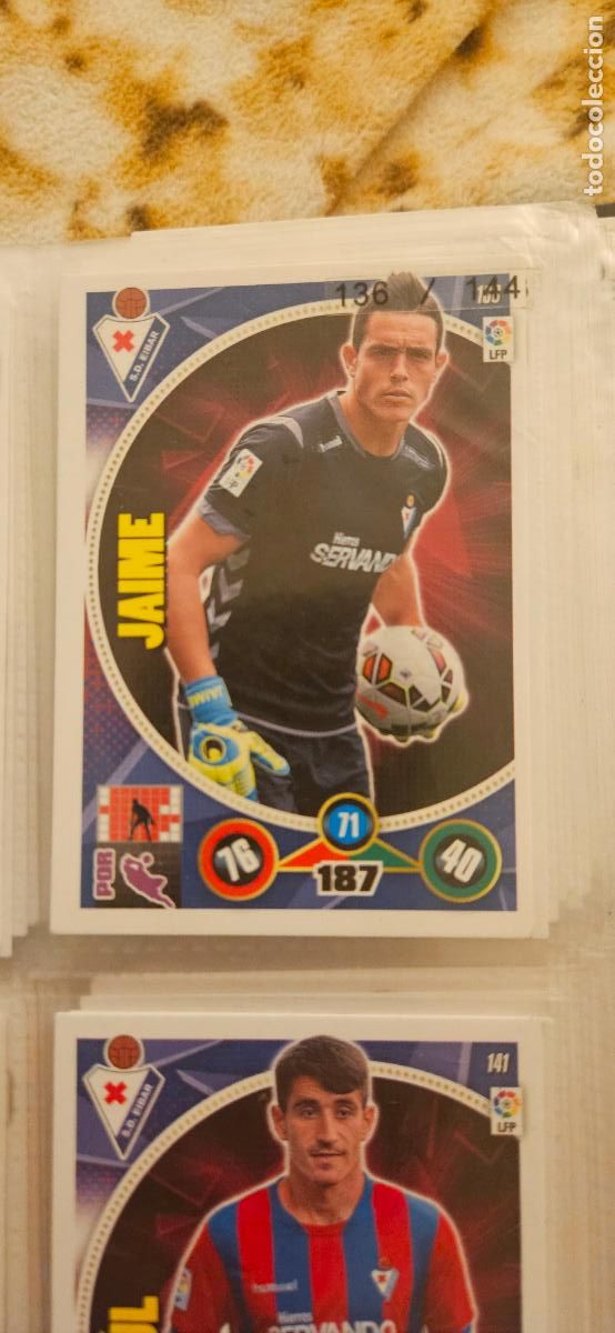 Cartes &agrave; collectionner de Football: 138 - Jaime (S.D. Eibar) adrenalyn 2014 2015 14 15 trading card