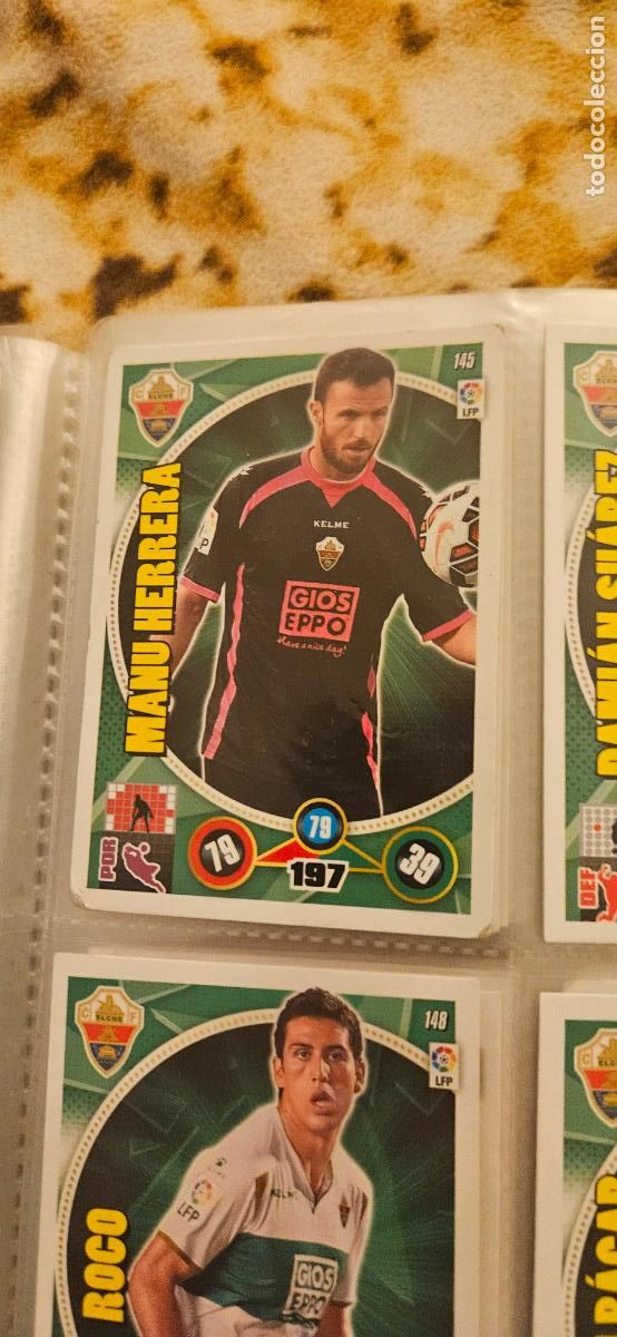 Cartes &agrave; collectionner de Football: 145 - Manu Herrera (Elche C.F.) adrenalyn 2014 2015 14 15 trading card
