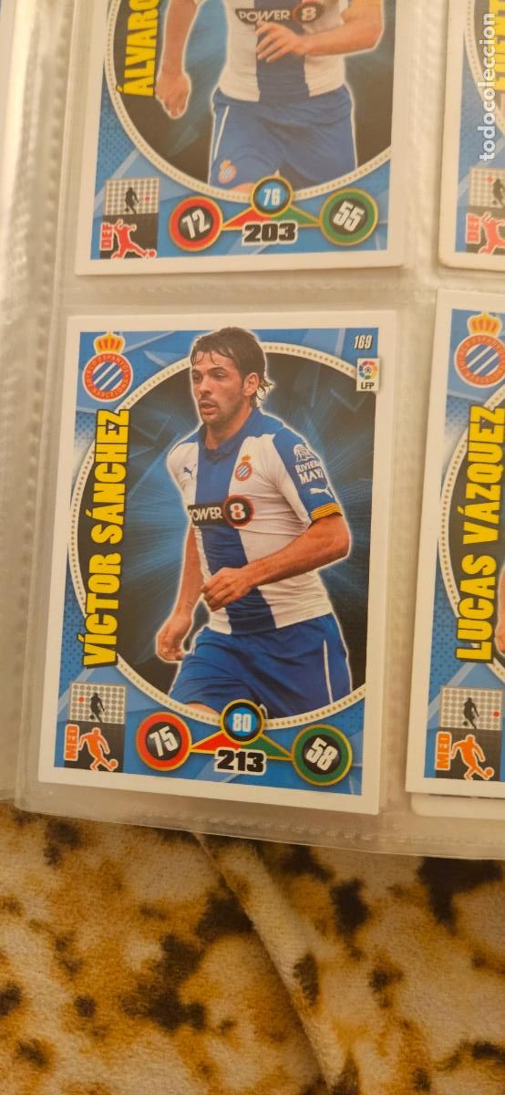 Cartes &agrave; collectionner de Football: 169 - V&iacute;ctor S&aacute;nchez (R.C.D. Espanyol) adrenalyn 2014 2015 14 15 trading card