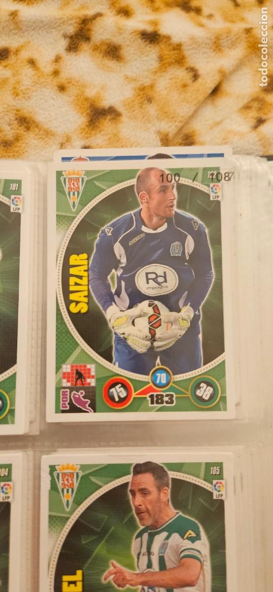 Cartes &agrave; collectionner de Football: 102 - Mikel Saizar (C&oacute;rdoba C.F.) adrenalyn 2014 2015 14 15 trading card