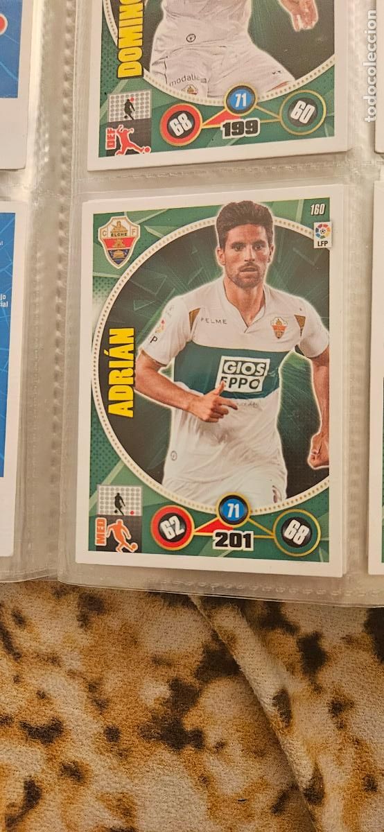 Cartes &agrave; collectionner de Football: 160 - Rodrigues (Elche C.F.) adrenalyn 2014 2015 14 15 trading card