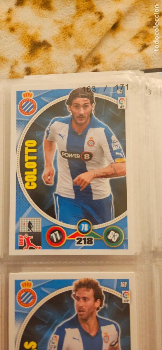 Cartes &agrave; collectionner de Football: 165 - Colotto (R.C.D. Espanyol) adrenalyn 2014 2015 14 15 trading card