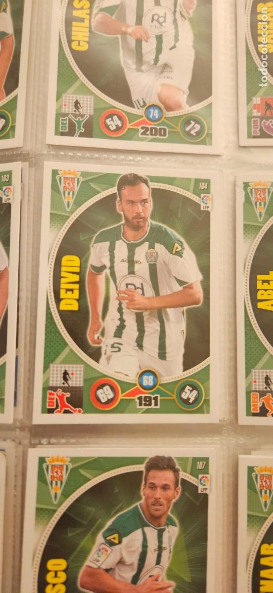 Cartes &agrave; collectionner de Football: 104 - Deivid (C&oacute;rdoba C.F.) adrenalyn 2014 2015 14 15 trading card