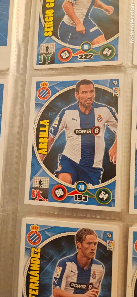 Football Stickers: 175 - Arbilla (R.C.D. Espanyol) adrenalyn 2014 2015 14 15 trading card