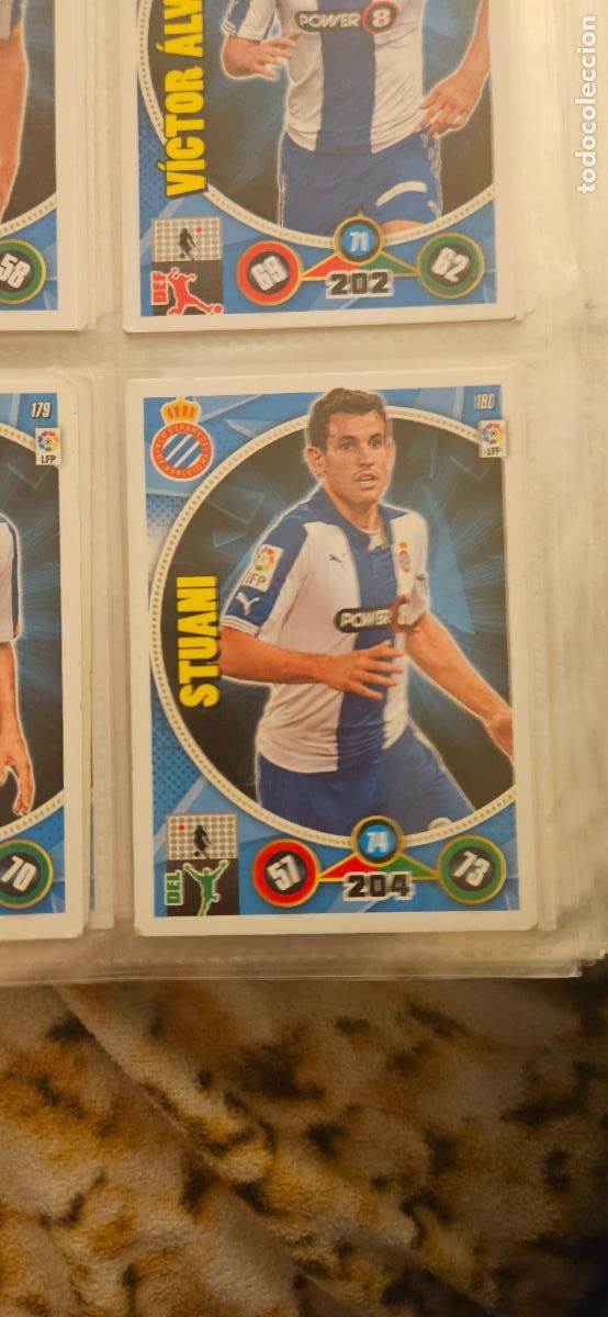 Football Stickers: 180 - Stuani (R.C.D. Espanyol) adrenalyn 2014 2015 14 15 trading card