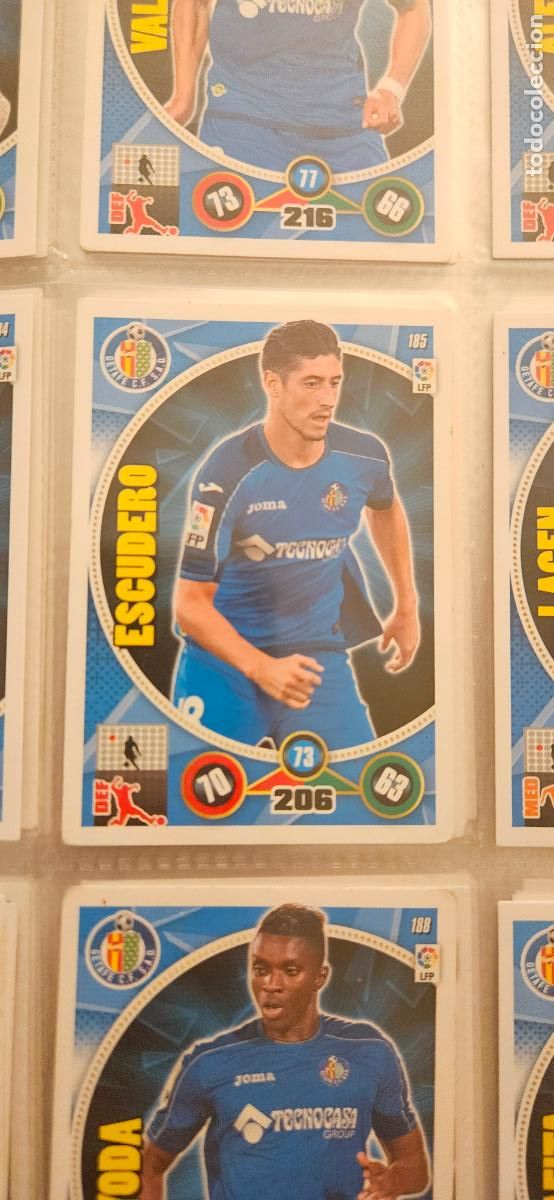 Figurine di Calcio: 185 - Escudero (Getafe C.F.) adrenalyn 2014 2015 14 15 trading card