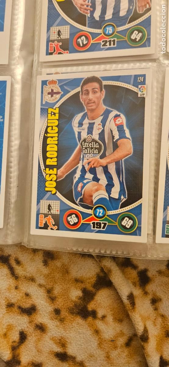 Figurine di Calcio: 124 - Jos&eacute; Rodr&iacute;guez (R.C. Deportivo de La Coru&ntilde;a) adrenalyn 2014 2015 14 15 trading card