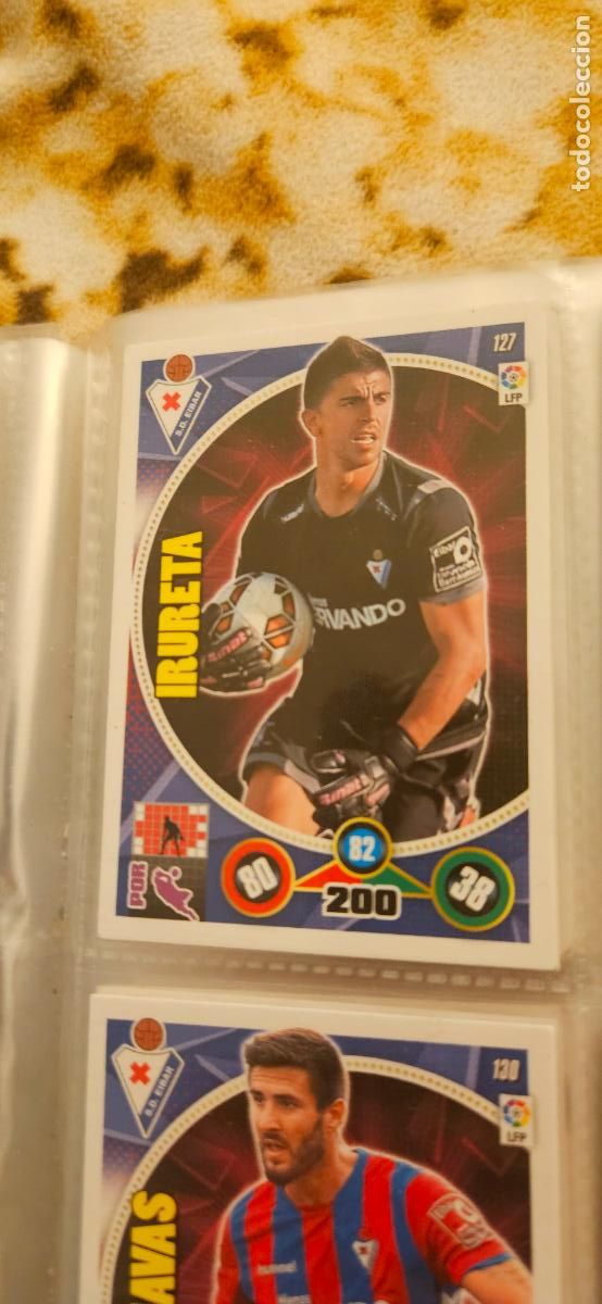 Figurine di Calcio: 127 - Irureta (S.D. Eibar) adrenalyn 2014 2015 14 15 trading card