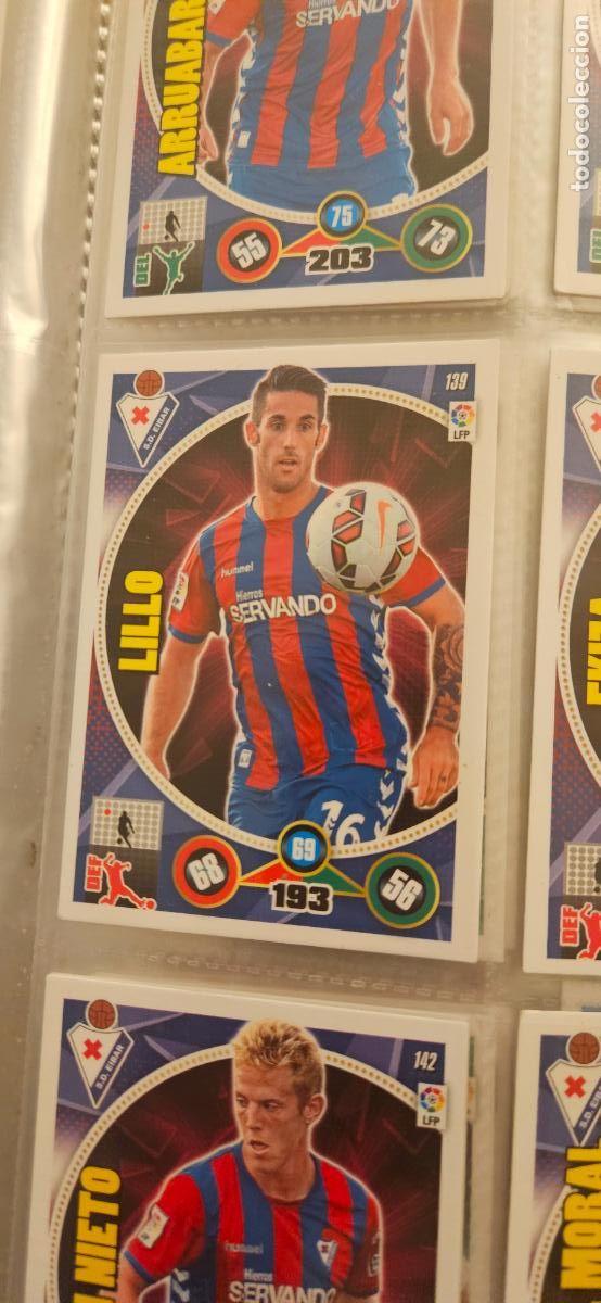 Figurine di Calcio: 139 - Lillo (S.D. Eibar) adrenalyn 2014 2015 14 15 trading card