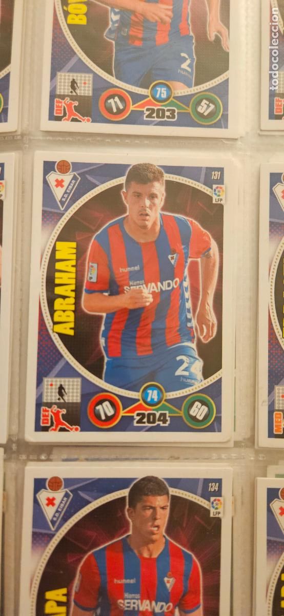 Figurine di Calcio: 131 - Abraham (S.D. Eibar) adrenalyn 2014 2015 14 15 trading card