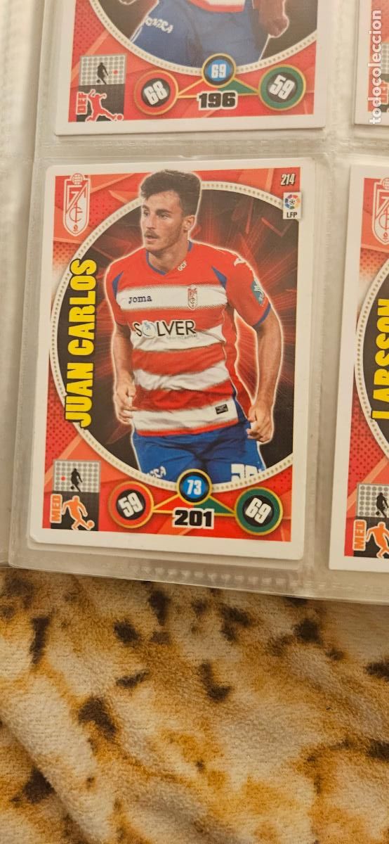 Figurine di Calcio: 214 - Juan Carlos (Granada C.F.) adrenalyn 2014 2015 14 15 trading card