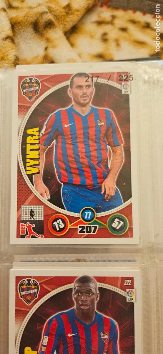 Figurine di Calcio: 219 - Loukas Vyntra (Levante U.D.) adrenalyn 2014 2015 14 15 trading card
