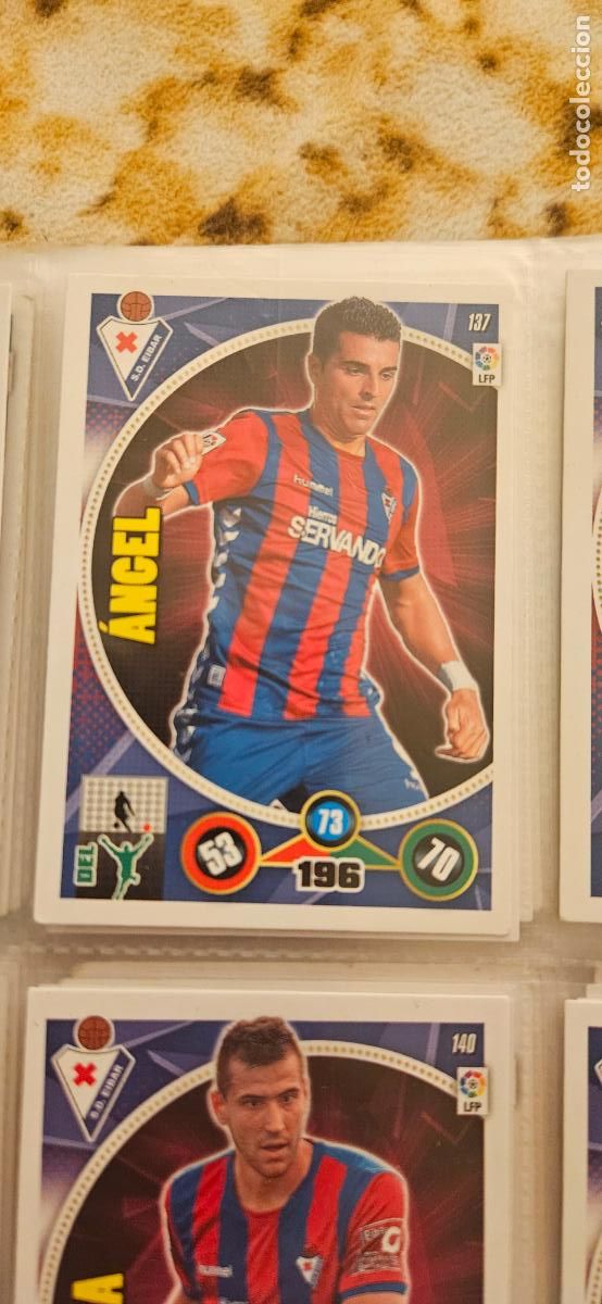 Figurine di Calcio: 137 - &Aacute;ngel (S.D. Eibar) adrenalyn 2014 2015 14 15 trading card