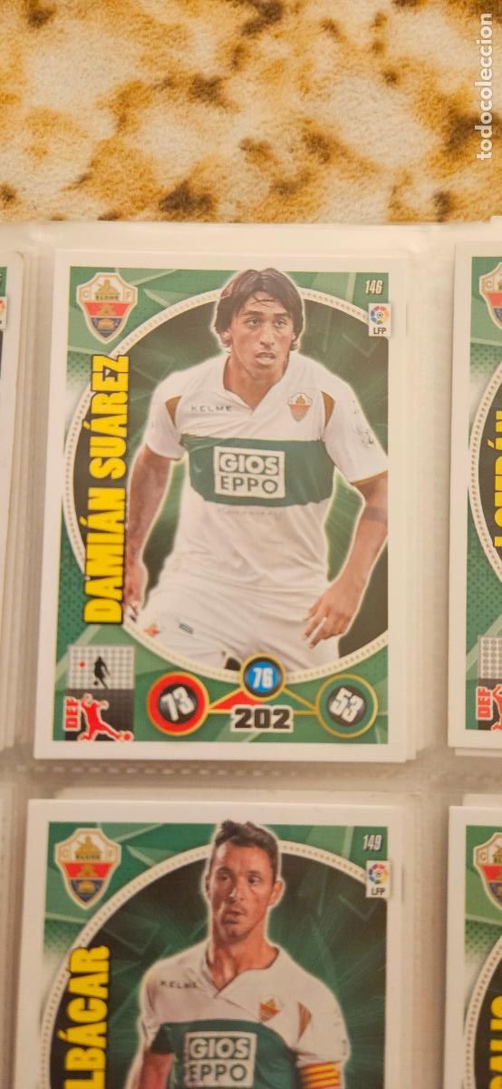Figurine di Calcio: 146 - Dami&aacute;n Su&aacute;rez (Elche C.F.) adrenalyn 2014 2015 14 15 trading card