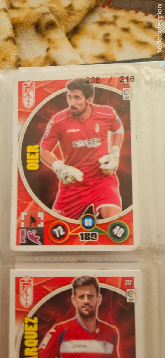 Figurine di Calcio: 210 - Oier Olaz&aacute;bal (Granada C.F.) adrenalyn 2014 2015 14 15 trading card