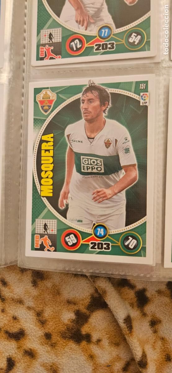 Figurine di Calcio: 151 - Mosquera (Elche C.F.) adrenalyn 2014 2015 14 15 trading card
