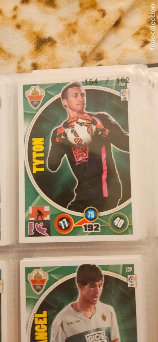 Figurine di Calcio: 156 - Tyto? (Elche C.F.) adrenalyn 2014 2015 14 15 trading card