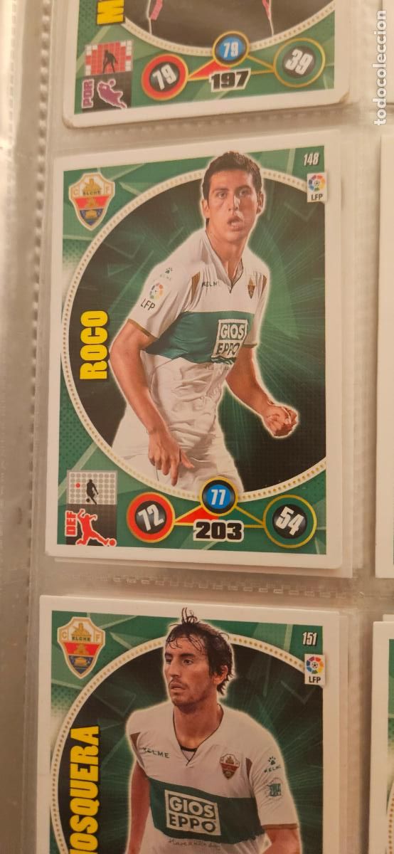 Figurine di Calcio: 148 - Pelegr&iacute;n (Elche C.F.) adrenalyn 2014 2015 14 15 trading card