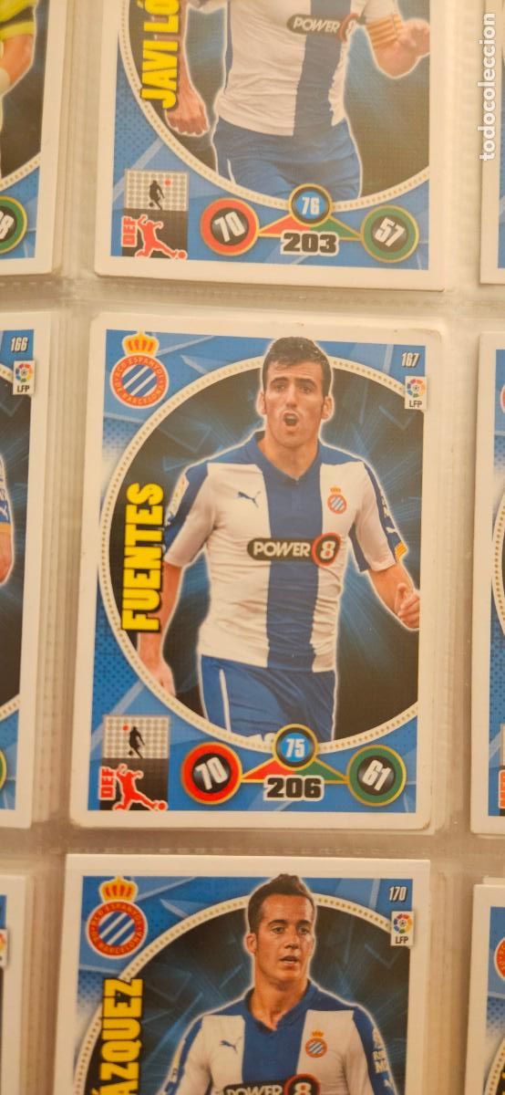 Cromos de Futebol: 167 - Fuentes (R.C.D. Espanyol) adrenalyn 2014 2015 14 15 trading card