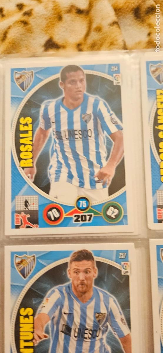 Cromos de Futebol: 254 - Roberto Rosales (M&aacute;laga C.F.) adrenalyn 2014 2015 14 15 trading card