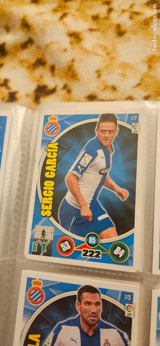 Cromos de Futebol: 172 - Sergio Garc&iacute;a (R.C.D. Espanyol) adrenalyn 2014 2015 14 15 trading card