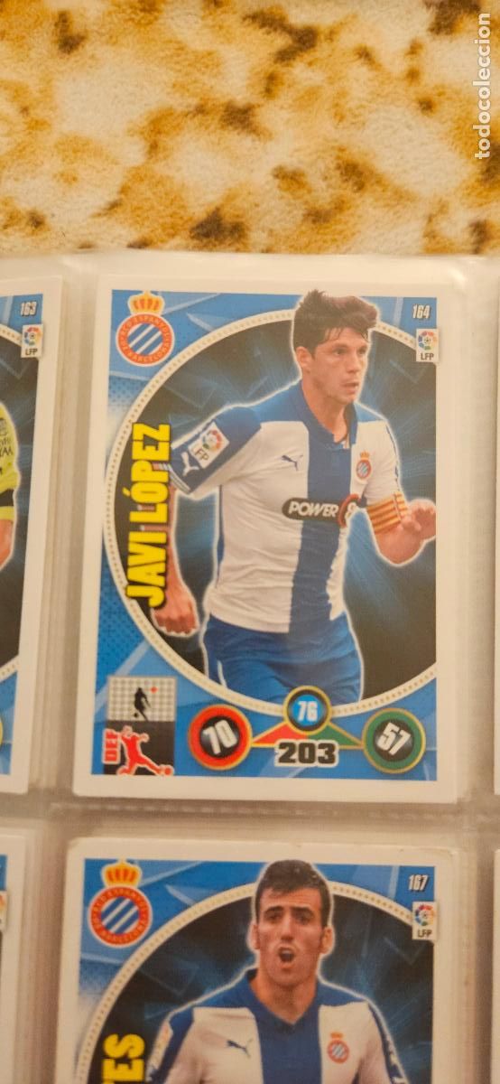 Cromos de Futebol: 164 - Javi L&oacute;pez (R.C.D. Espanyol) adrenalyn 2014 2015 14 15 trading card