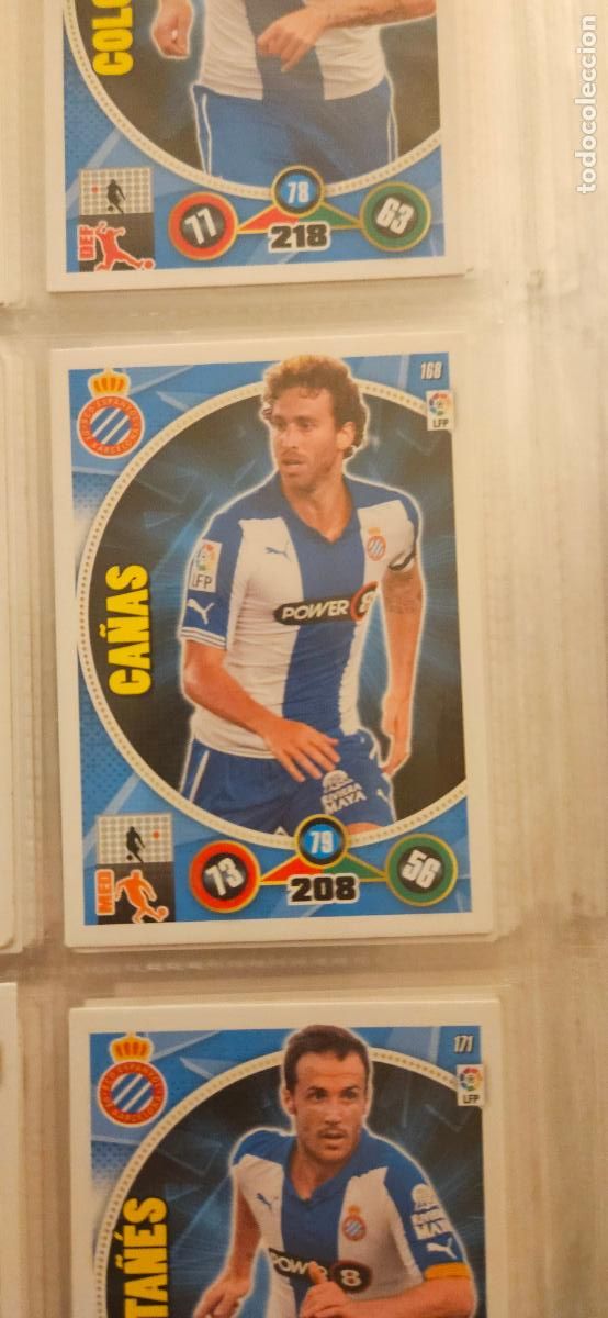 Cromos de Futebol: 168 - Ca&ntilde;as (R.C.D. Espanyol) adrenalyn 2014 2015 14 15 trading card