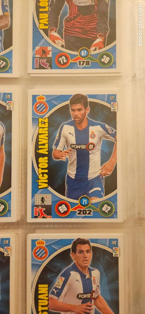 Cartes &agrave; collectionner de Football: VICTOR ALVAREZ (R.C.D. Espanyol) adrenalyn 2014 2015 14 15 trading card