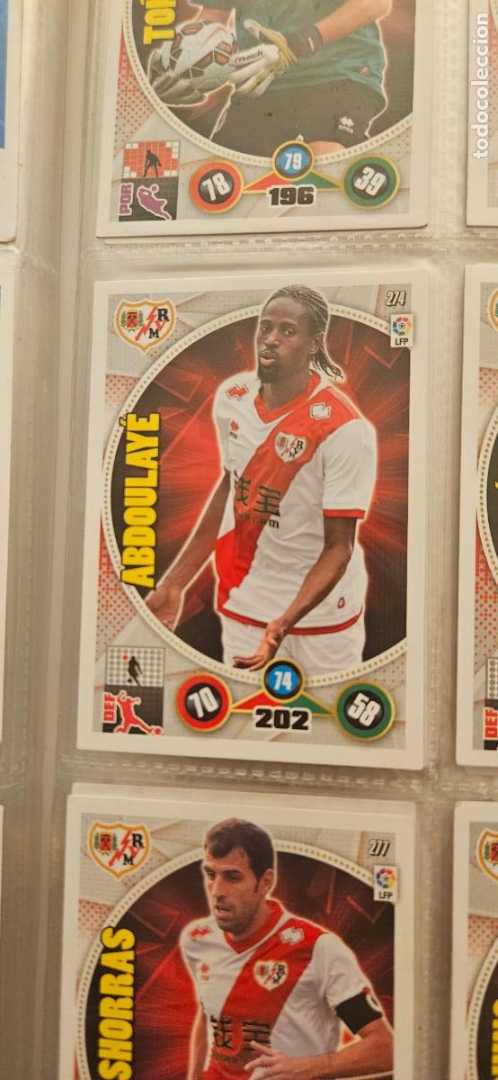 Cromos de Futebol: 274 - Abdoulaye Ba (Rayo Vallecano) adrenalyn 2014 2015 14 15 trading card