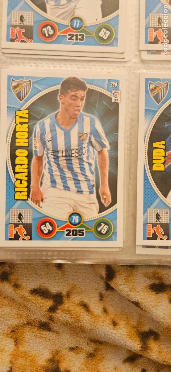 Cromos de Futebol: 260 - Ricardo Horta (M&aacute;laga C.F.) adrenalyn 2014 2015 14 15 trading card