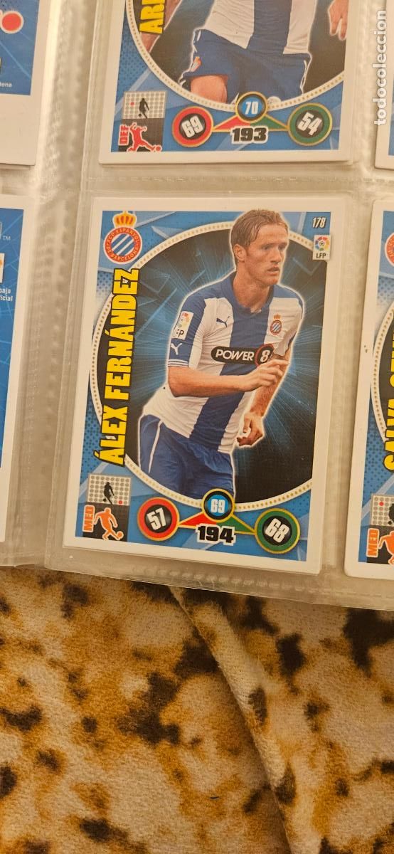 Cromos de Futebol: 179 - Alex Fern&aacute;ndez (R.C.D. Espanyol) adrenalyn 2014 2015 14 15 trading card