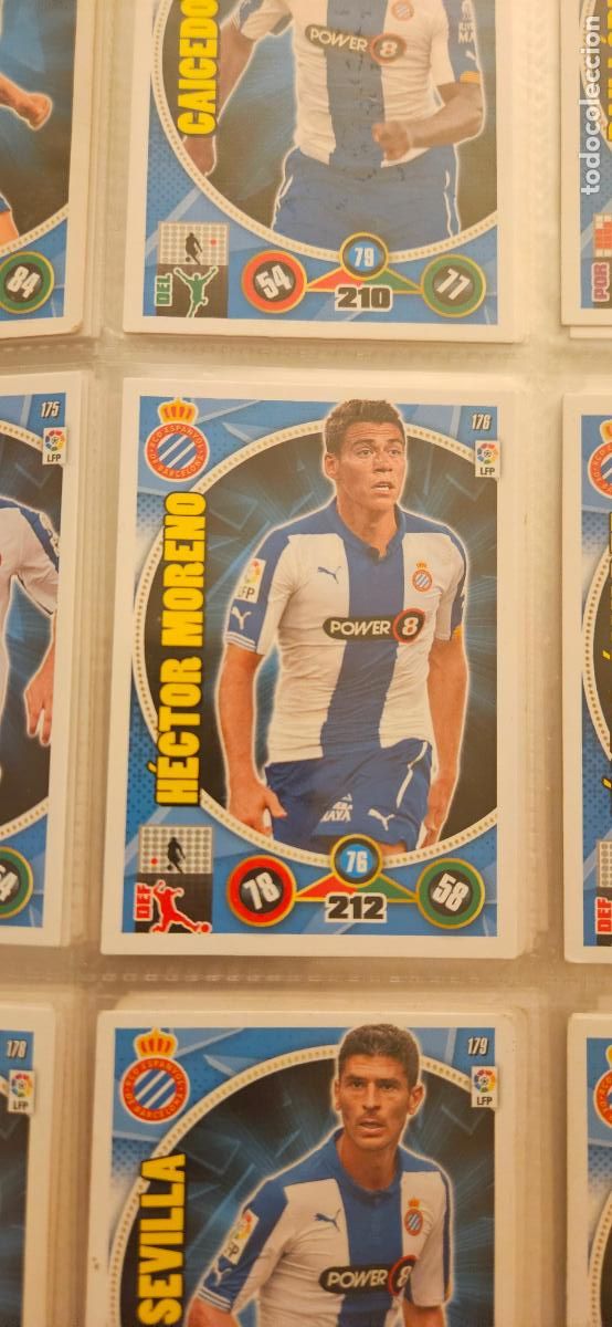 Cromos de Futebol: 176 - H&eacute;ctor Moreno (R.C.D. Espanyol) adrenalyn 2014 2015 14 15 trading card