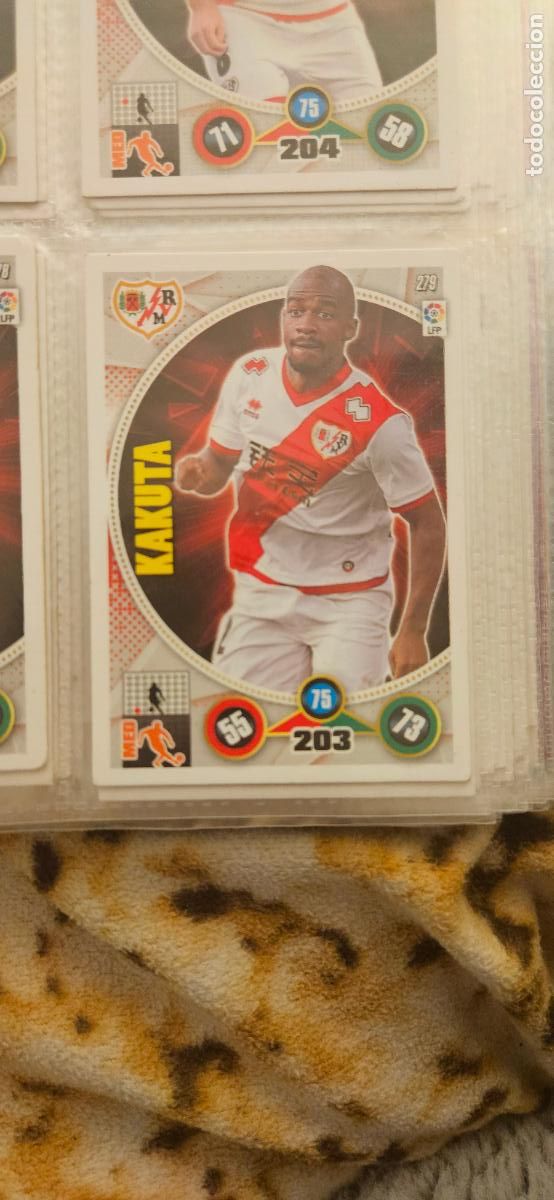 Cromos de Futebol: 279 - Ga&euml;l Kakuta (Rayo Vallecano) adrenalyn 2014 2015 14 15 trading card